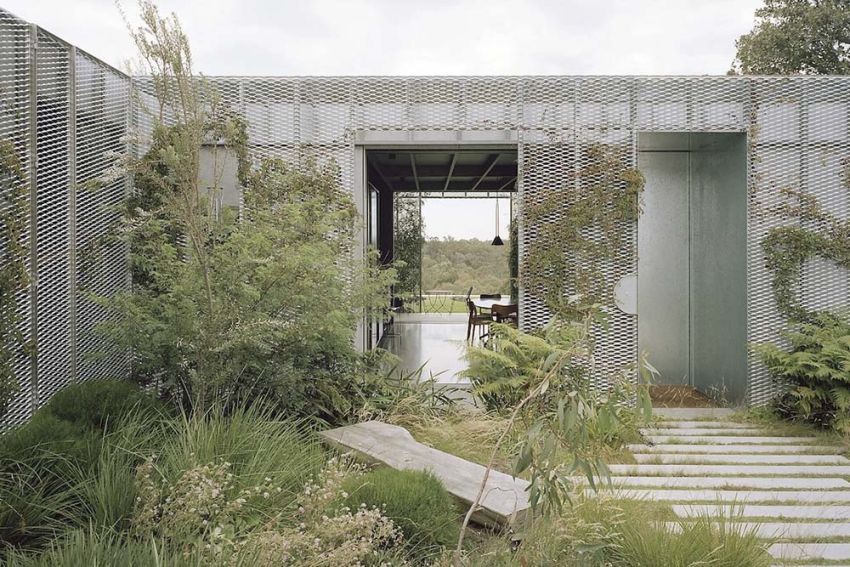 Architecture et bush australien