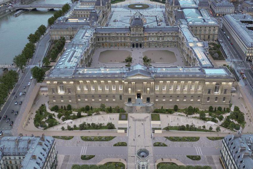 Le Louvre réinvente son entrée par la Grande Colonnade
