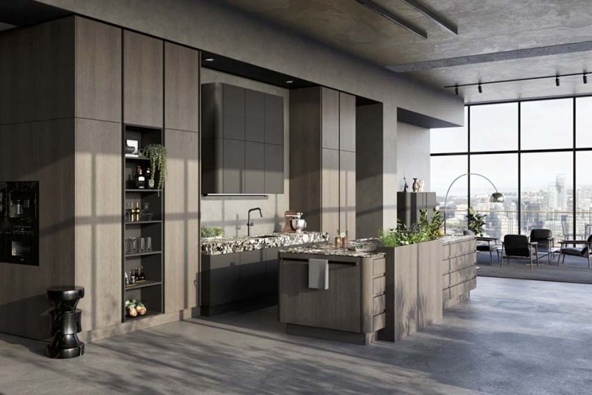 Formes arrondies et influences naturelles : la nouvelle SieMatic SG6 dans l’univers de style URBAN