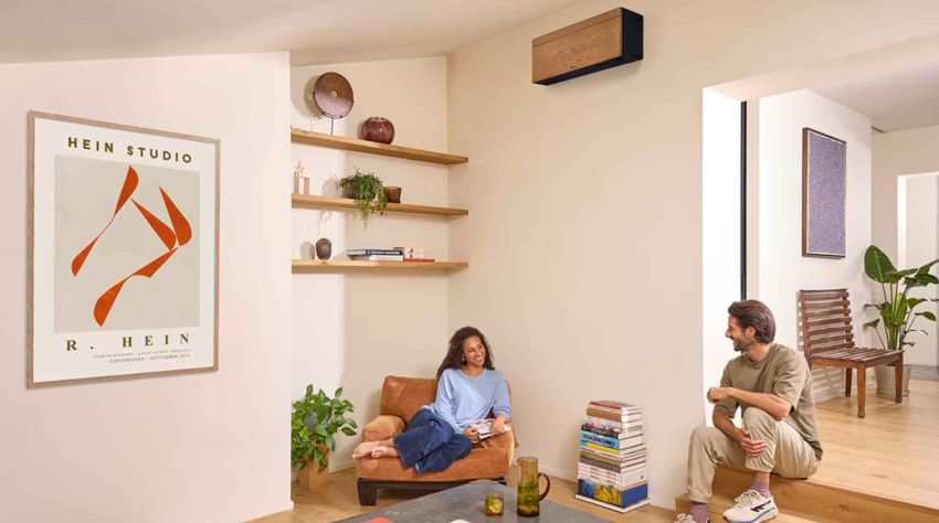 Daikin Stylish : le climatiseur mural s'habille de bois