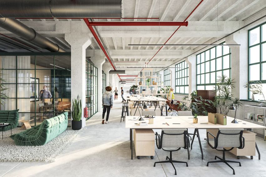 L’ancien site RE|CORE transformé en parc d'entreprises moderne : une transition écologique et durable à Hasselt 
